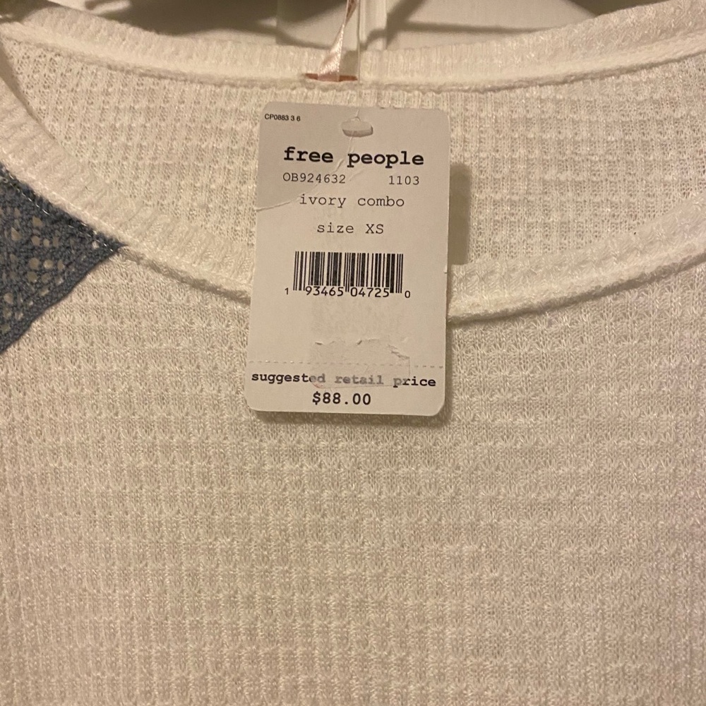 NWT free people top.☃️ - Picture 2 of 3